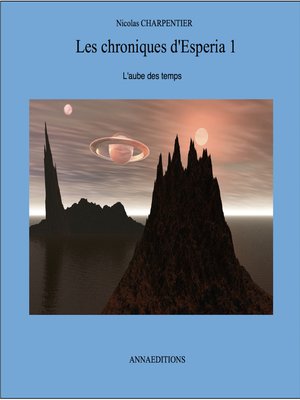 cover image of Les Chroniques d'Esperia 1